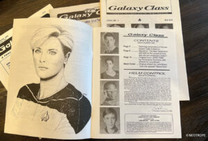 GALAXY CLASS #1 table of contents (second edition) 1988